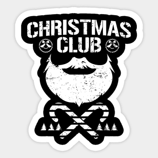 Christmas Club (Bullet Club Parody) Sticker